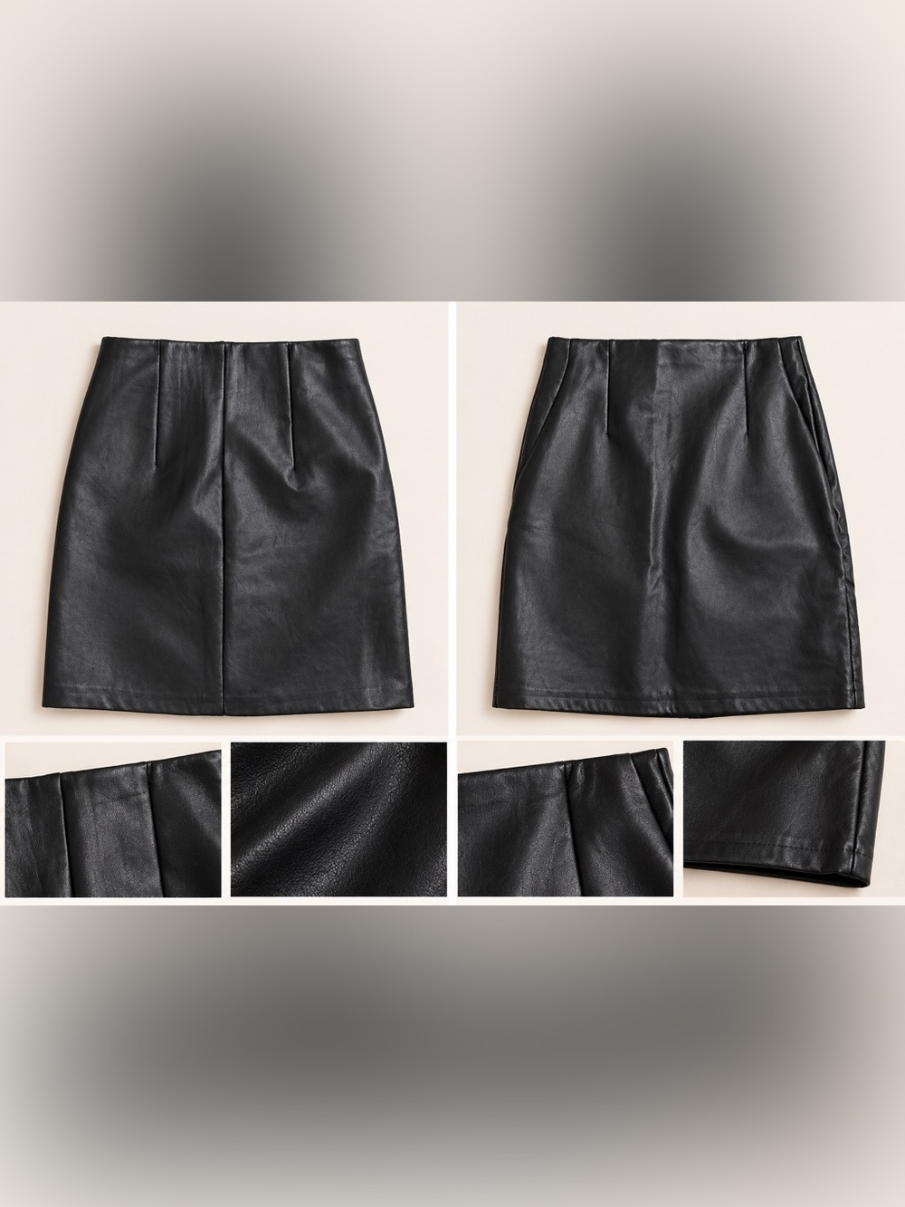 Dynamite Black Mini Skirt Size Medium
